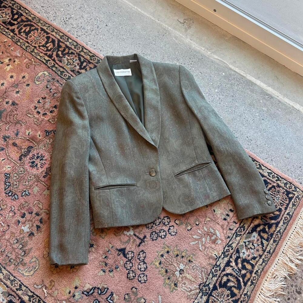 VTG Wool Blend Liz Claiborne Blazer